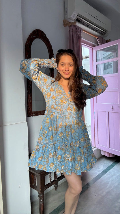 Skylight Cotton Short Dress