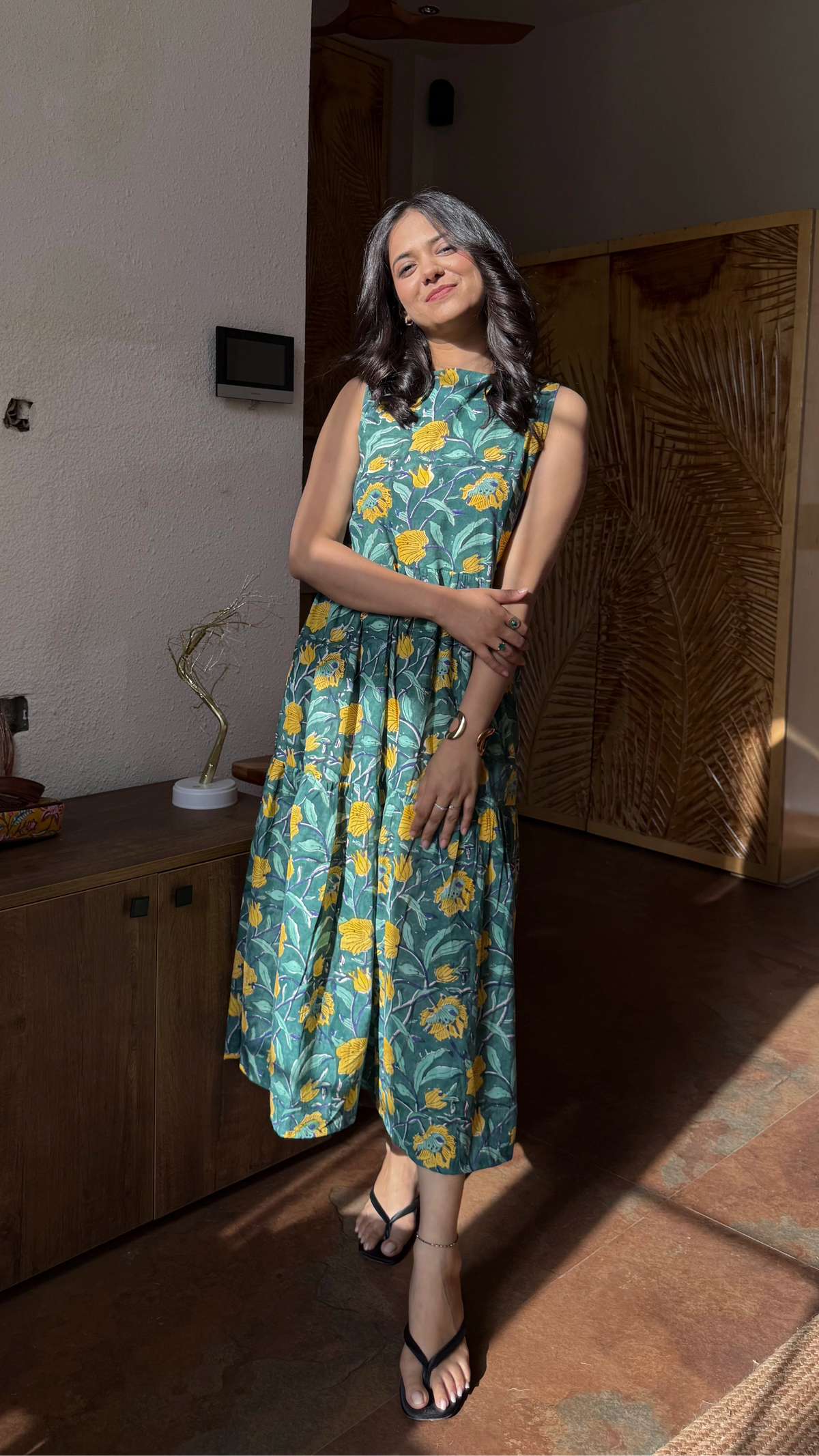 Geen Floral Maxi Dress