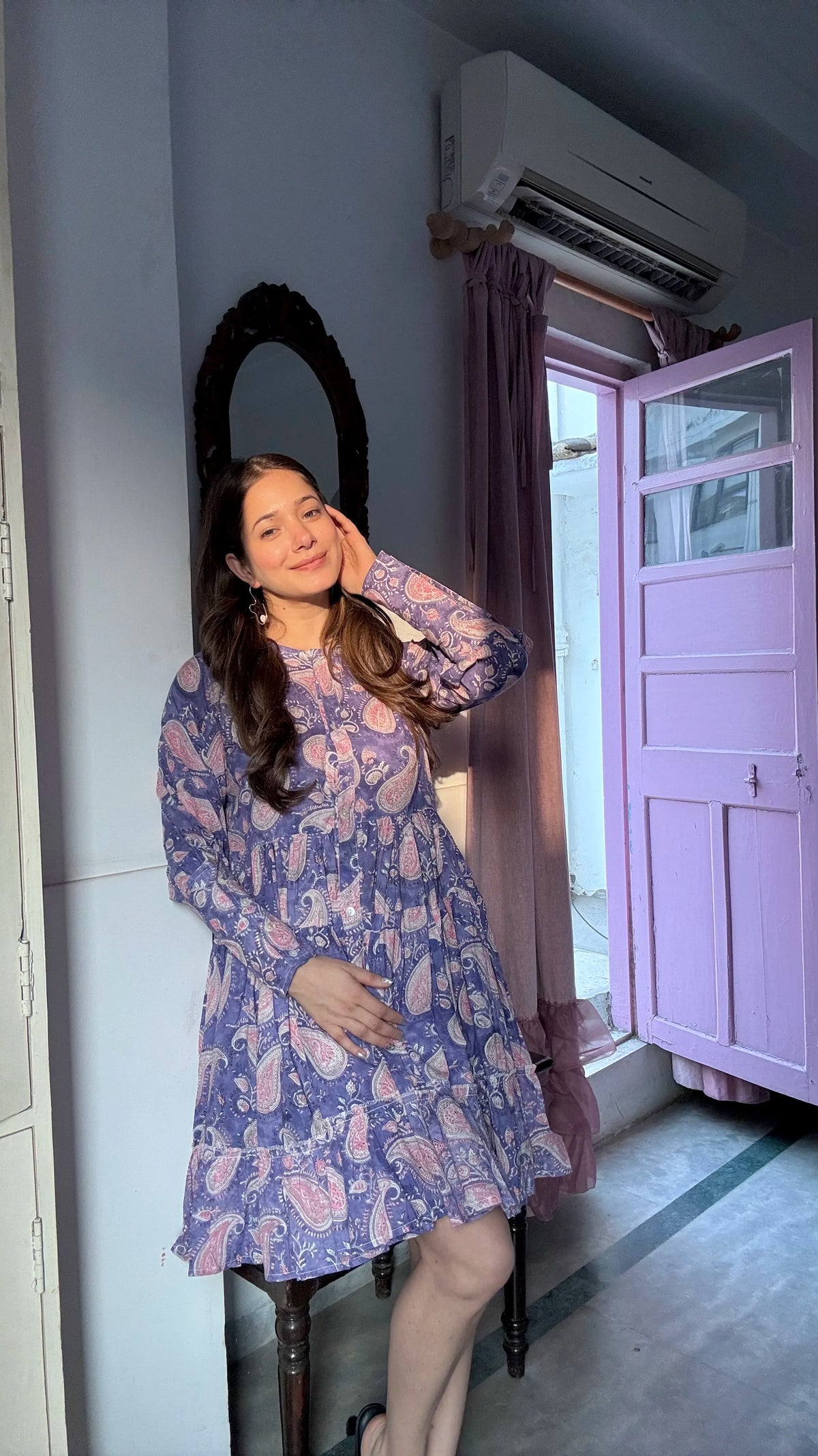 Amethyst Tired Dress